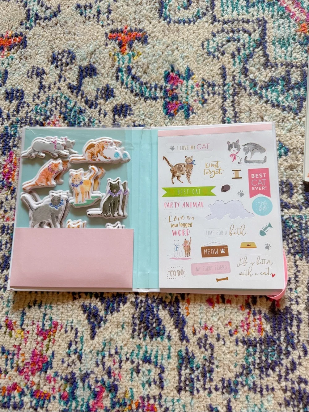 The Oui Oui Bundle – Stickers Highlighters Cat & Paris Theme